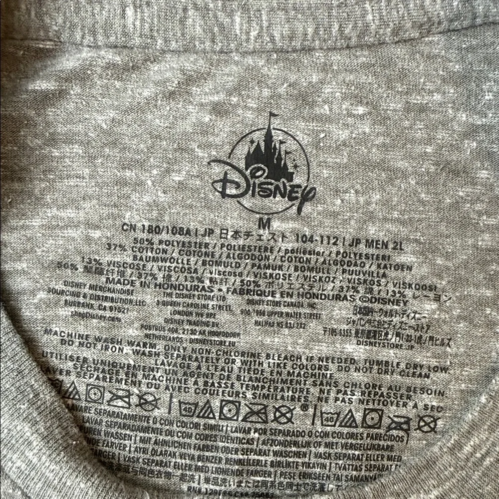 Disney Gray and Blue Short Sleeve Tee - Picture 3 of 4